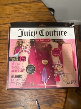 Vintage Unopened Juicy Couture Trendy Tassels Jewelry Kit